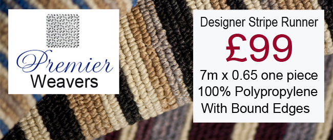 Premier Weavers Designer Stripe Runner